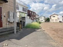 【埼玉県/所沢市東新井町】所沢市東新井町 土地 前面道路（物件：左手）