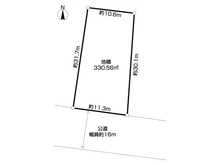 【千葉県/柏市柏】柏市柏7丁目 土地 区画図