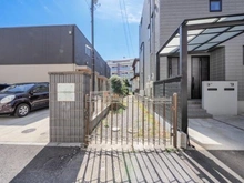 【千葉県/柏市旭町】柏市旭町四丁目古家付土地 接道部分です