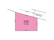 【神奈川県/相模原市中央区宮下本町】相模原市中央区宮下本町1丁目土地 区画図