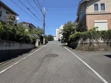 【神奈川県/大和市つきみ野】大和市つきみ野三丁目　土地 前面道路含む現地写真
