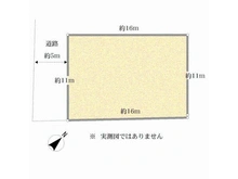 【神奈川県/横浜市保土ケ谷区常盤台】常盤台古家付き土地 区画図
