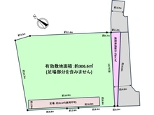 【神奈川県/横浜市西区東ケ丘】横浜市西区東ケ丘　土地 区画図