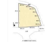 【神奈川県/横浜市港北区高田西】高田西4丁目古家付き土地 区画図