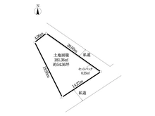 【神奈川県/横浜市港北区富士塚】横浜市港北区富士塚1丁目 土地 区画図