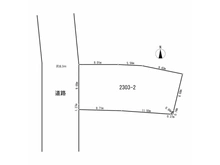 【神奈川県/鎌倉市大町】鎌倉市大町二丁目　1号地 区画図