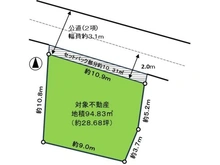 【神奈川県/川崎市宮前区馬絹】宮前区馬絹6丁目 土地 区画図