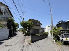 【神奈川県/横浜市青葉区元石川町】青葉区元石川町　土地 前面道路含む現地写真