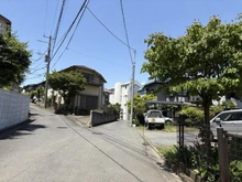 【神奈川県/横浜市青葉区元石川町】青葉区元石川町　土地 前面道路含む現地写真