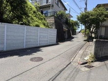 【神奈川県/横浜市青葉区元石川町】青葉区元石川町　土地 前面道路含む現地写真