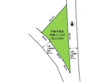 【神奈川県/横浜市青葉区元石川町】青葉区元石川町　土地 区画図