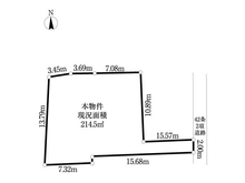 【東京都/国分寺市東元町】国分寺市東元町4丁目 土地 区画図