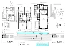 【東京都/小金井市緑町】小金井市緑町五丁目　1号地 区画図