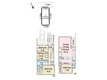 【東京都/杉並区南荻窪】杉並区南荻窪4丁目 土地 建物プラン例（間取り図）
