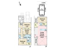 【東京都/杉並区南荻窪】杉並区南荻窪4丁目 土地 区画図