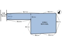 【東京都/世田谷区喜多見】世田谷区喜多見9丁目　土地 区画図