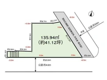 【東京都/新宿区中落合】新宿区中落合1丁目　土地 区画図