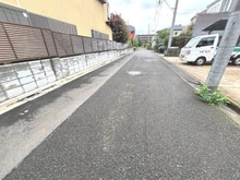 【東京都/三鷹市上連雀】三鷹市上連雀1丁目 土地 前面道路含む現地写真