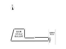 【東京都/三鷹市上連雀】三鷹市上連雀1丁目 土地 区画図