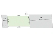 【東京都/府中市宮西町】府中市宮西町4丁目 土地 区画図