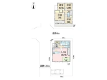 【東京都/府中市新町】府中市新町2丁目 土地 区画図