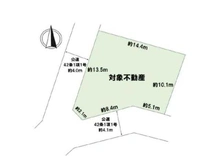 【神奈川県/横浜市泉区白百合】横浜市泉区白百合二丁目　土地 区画図