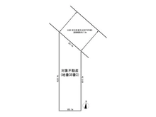 【東京都/足立区佐野】足立区佐野2丁目土地 区画図