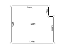 【東京都/江戸川区東葛西】江戸川区東葛西5丁目 土地 区画図