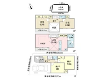 【東京都/江戸川区中葛西】江戸川区中葛西1丁目 土地 区画図