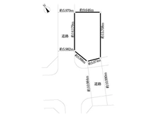 【東京都/江戸川区北葛西】江戸川区北葛西5丁目 土地 区画図