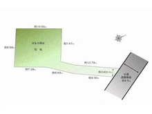 【神奈川県/川崎市幸区塚越】塚越1丁目古家付き土地 区画図