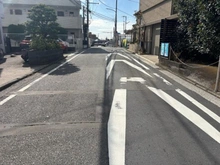 【神奈川県/横浜市鶴見区上の宮】横浜市鶴見区上の宮1丁目 土地 前面道路