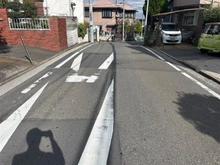 【神奈川県/横浜市鶴見区上の宮】横浜市鶴見区上の宮1丁目 土地 前面道路