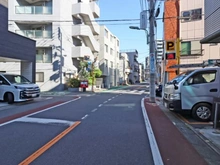 【東京都/品川区大井】大井5丁目土地 前面道路