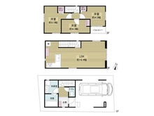 【東京都/台東区池之端】台東区池之端4丁目土地 建築プラン例