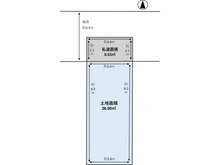【大阪府/大阪市天王寺区玉造元町】大阪市天王寺区玉造元町 土地 区画図