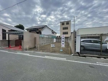 【大阪府/大阪市阿倍野区帝塚山】阿倍野区帝塚山1丁目　土地 現地