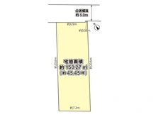 【大阪府/大阪市阿倍野区帝塚山】阿倍野区帝塚山1丁目　土地 区画図