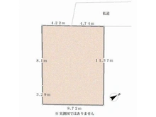 【神奈川県/横浜市中区本牧町】中区本牧町2丁目土地 区画図