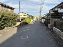 【京都府/京都市西京区大枝西新林町6丁目】京都市西京区大枝西新林6丁目 前面道路含む現地写真