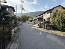 【京都府/京都市西京区大枝西新林町6丁目】京都市西京区大枝西新林6丁目 前面道路含む現地写真