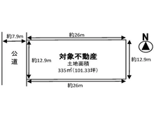 【京都府/京都市伏見区下鳥羽葭田町】京都市伏見区下鳥羽葭田町 区画図
