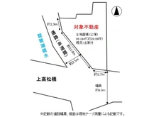 【京都府/京都市東山区福稲上高松町】京都市東山区福稲上高松町 区画図