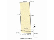 【東京都/品川区北品川】北品川3丁目古家付き土地 区画図