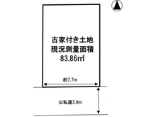 【兵庫県/伊丹市安堂寺町】伊丹市安堂寺町3丁目 土地 区画図