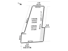 【千葉県/千葉市中央区椿森】千葉市中央区椿森5丁目 土地 区画図