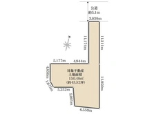 【東京都/板橋区仲宿】東京都板橋区仲宿 土地 区画図