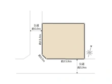 【神奈川県/鎌倉市西鎌倉】神奈川県鎌倉市西鎌倉2丁目 土地 区画図