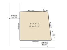 【東京都/世田谷区等々力】東京都世田谷区等々力3丁目 土地 区画図