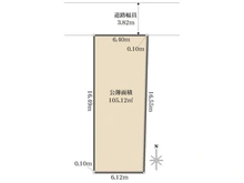 【東京都/目黒区緑が丘】東京都目黒区緑が丘3丁目 土地 区画図